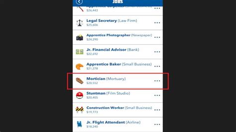 bitlife mortician|Bitlife Jobs Guide : r/bitlife